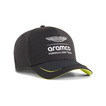 Czapka baseballowa czarna Logo Aston Martin F1 2026