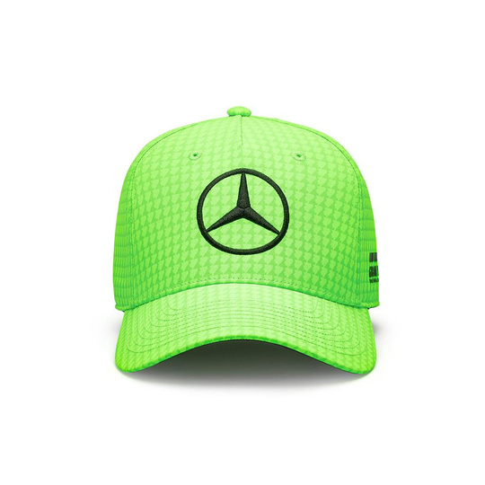 Czapka baseballowa dziecięca green Lewis Hamilton Mercedes AMG F1