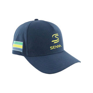 Czapka z daszkiem Ayrton Senna Leisure Ayrton Senna Collection granatowa