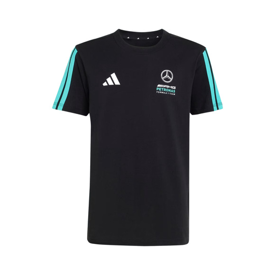 Koszulka t-shirt dziecięca czarna DNA Logo Mercedes AMG F1 2026