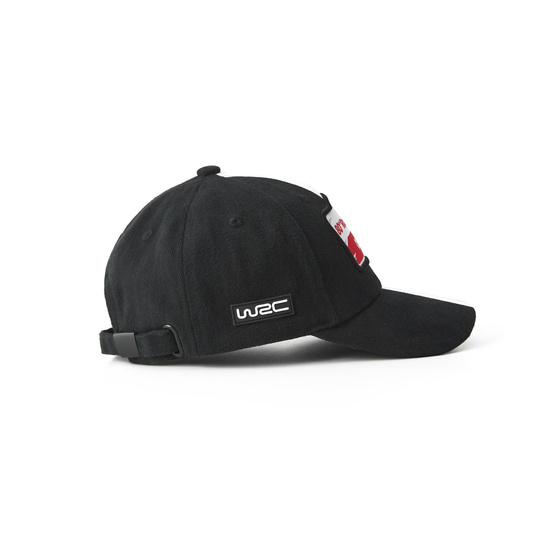 Czapka baseballowa Stripe czarna Rally Poland WRC