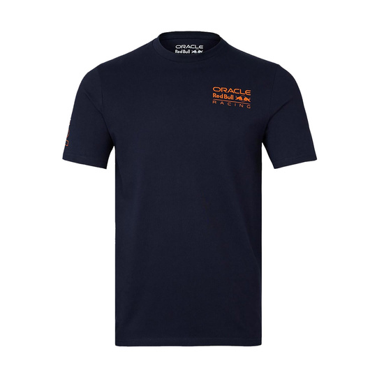 T-shirt męski Max Verstappen Number navy Red Bull Racing 