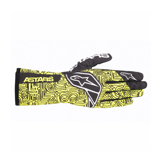 Rękawice Alpinestars TECH-1 K Race V2 Vertical żółte