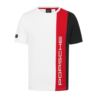 T-shirt męski Stripe White Porsche Motorsport 2026