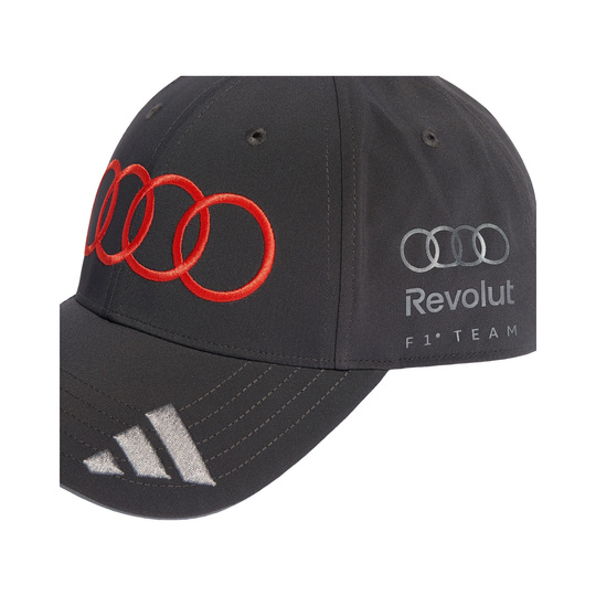 Czapka z daszkiem Gabriel Bortoleto Team Audi Revolut F1 2026 czarna