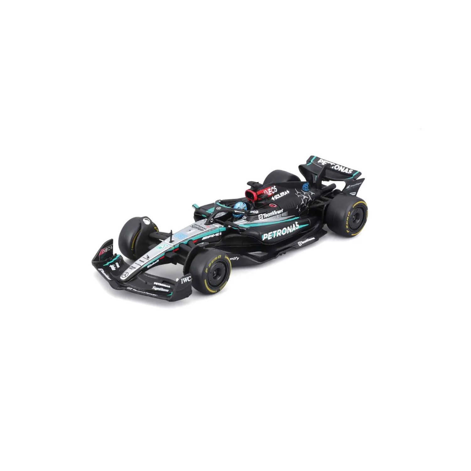 Model bolidu 1/43 George Russell W15E Mercedes AMG F1