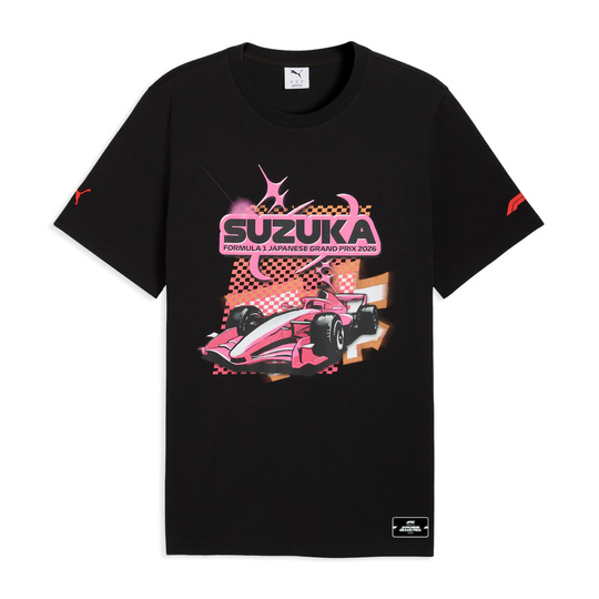 Koszulka T-shirt męska czarna Japan Formula 1 2026