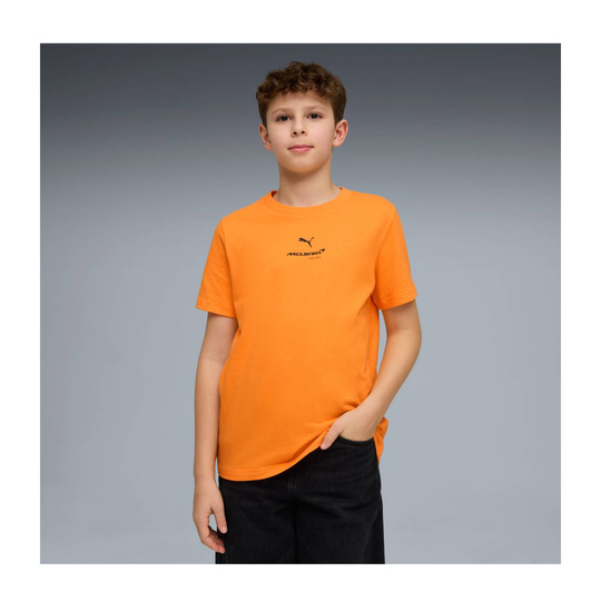 T-shirt dziecięcy pomarańczowy Small Logo McLaren F1 2026