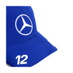 Czapka baseballowa niebieska Kimi Antonelli Mercedes AMG F1 2025