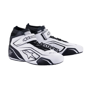 Buty wyścigowe Alpinestars Tech 1-T V3 biało-czarne biało-czarne (FIA)
