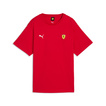 T-shirt damski czerwony Small Logo Scuderia Ferrari F1 2026