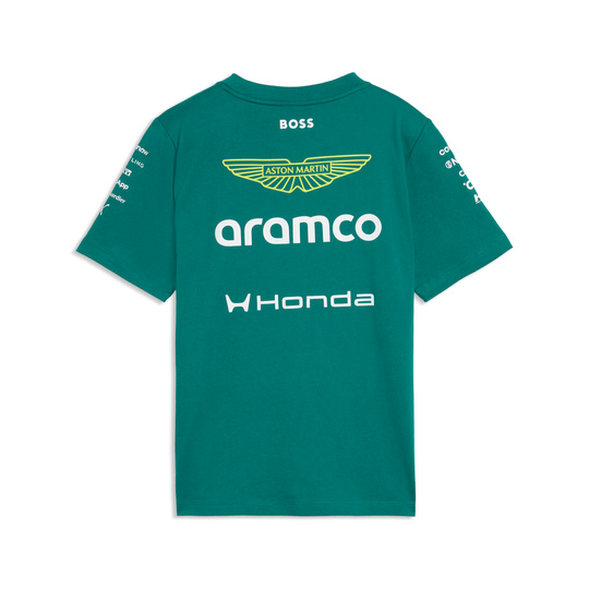 T-shirt dziecięcy Team Aston Martin F1 2026