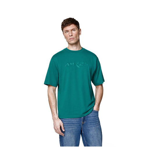 T-shirt męski AMR25 zielony Aston Martin F1 2025