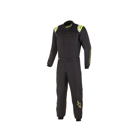Kombinezon Alpinestars KMX-9 V3 8877-2022 czarno-żółty (FIA)