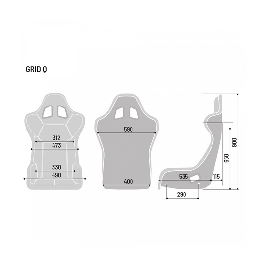 Fotel Sparco Grid Q MY19 (FIA)