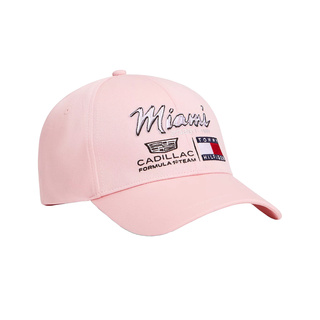 Czapka z daszkiem Miami GP Cadillac F1 2026 różowa