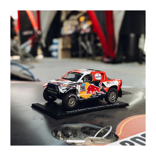 Model 1:24 DAKAR Winner Hilux T1+ Toyota Gazoo Racing