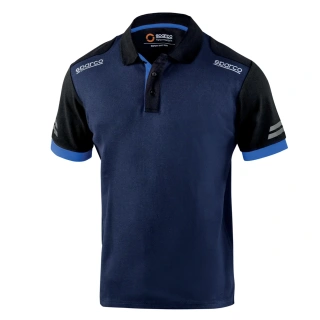 Koszulka polo Tech Sparco granatowa