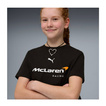 T-shirt dziecięcy czarny Large Logo McLaren F1 2026