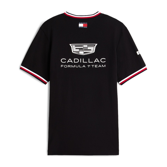T-shirt męski czarny Team Cadillac F1 2026