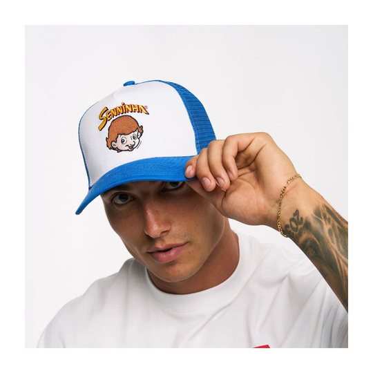 Czapka męska Senninha niebieska Ayrton Senna 2025