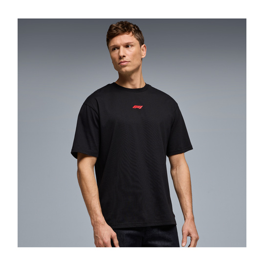 T-shirt męski czarny Racing Line Formula 1 2026