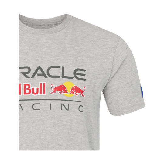 T-shirt dziecięcy Logo Regular szary Red Bull Racing 2026