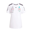 T-shirt damski biały Team Mercedes AMG F1 2025