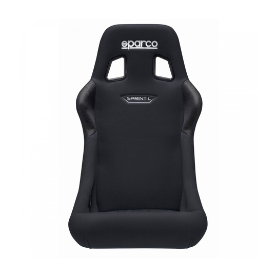 Fotel sportowy Sparco SPRINT L MY19 czarny (homologacja FIA)