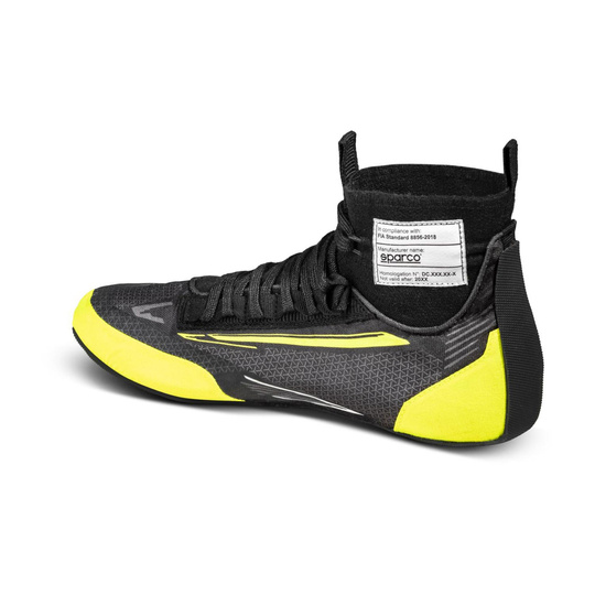 Buty Sparco SUPERLEGGERA MY23 czarno-żółte FIA