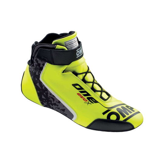 Buty OMP ONE EVO X żółte (FIA)