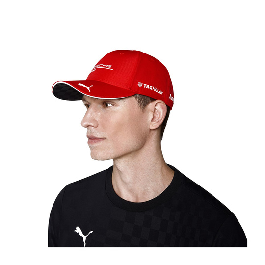 Czapka z daszkiem Team Porsche Motorsport 2026 czerwona