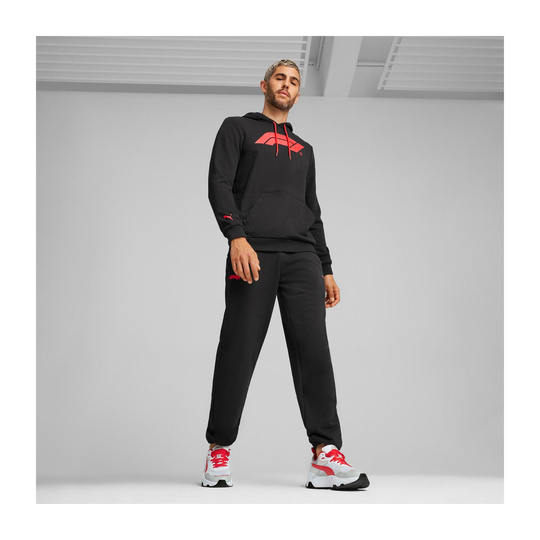 Bluza męska z kapturem Logo czarna Formula 1 2026