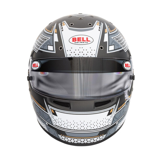 Kask zamknięty Bell RS7 PRO Stamina szary (homologacja FIA)