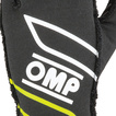 Rękawice OMP One-S MY25 czarne/żółte (FIA)
