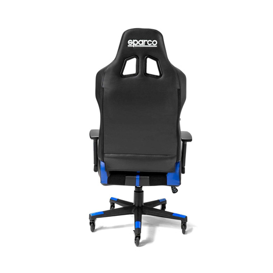 Fotel biurowy Sparco Trooper czarny/niebieski