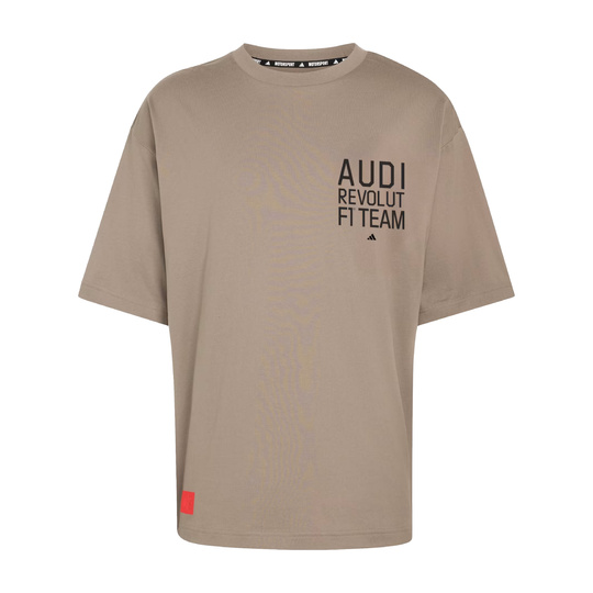 T-shirt męski Elevated Graphic brązowy Audi Revolut F1 2026