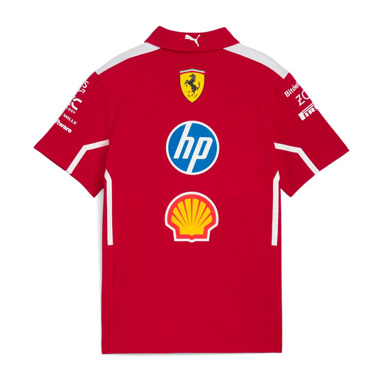 Polo męskie Team Scuderia Ferrari F1 2025