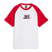 T-shirt męski biały Leclerc Graphic Scuderia Ferrari F1 2026