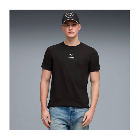 T-shirt męski czarny Small Logo McLaren F1 2026