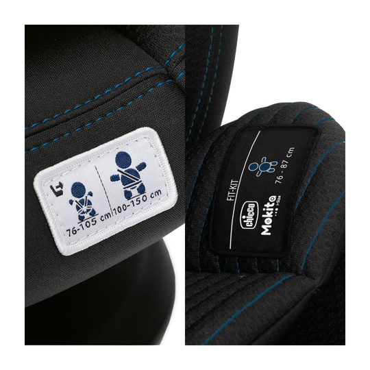 Fotelik Chicco Mokita I-Size Air czarny (9-36 kg)
