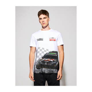 T-shirt męski Car Rally Poland WRC 