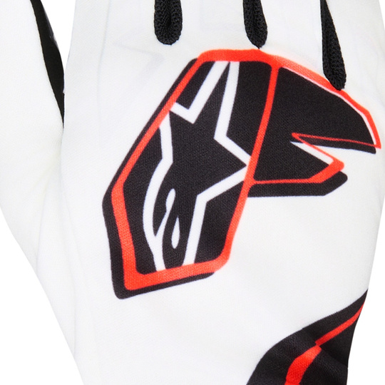 Rękawice Alpinestars Tech-1 K Race V2 Graphic 1 białe