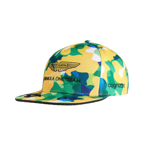 Czapka baseballowa Alonso Brazil GP Aston Martin F1