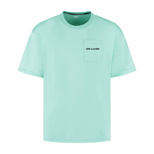 T-shirt męski Oversized zielony Williams Racing 2025