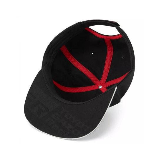 Czapka męska Flat Logo czarna Toyota Gazoo Racing
