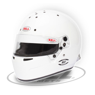 Kask zamknięty Bell RS7 PRO Stamina czerwony (homologacja FIA)