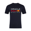 T-shirt dziecięcy Front Logo granatowy Red Bull Racing 2025