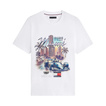 Koszulka t-shirt Miami Graphic Cadillac F1 2026 biała