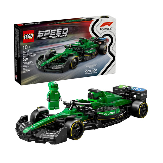 Model LEGO Speed Champions Aston Martin Aramco AMR24